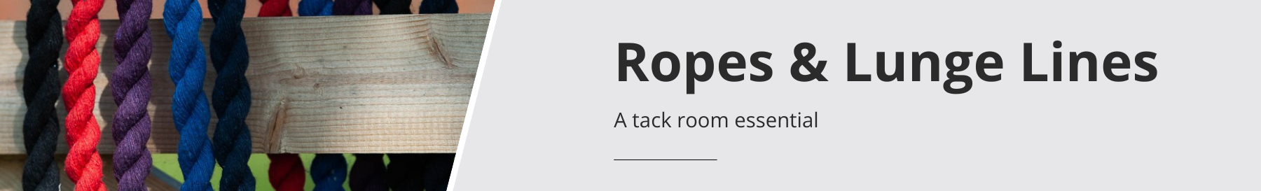 Leadropes and Lunge Lines